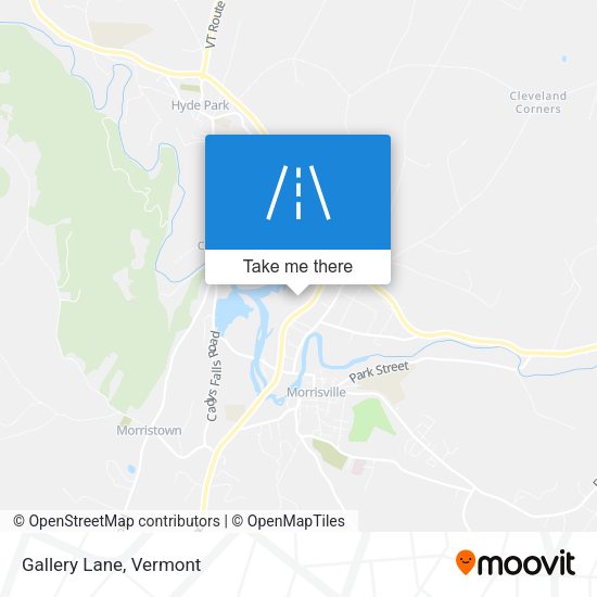 Mapa de Gallery Lane