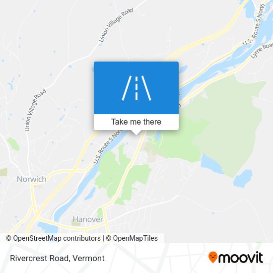 Mapa de Rivercrest Road