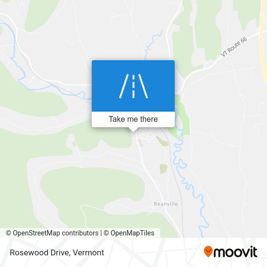 Mapa de Rosewood Drive