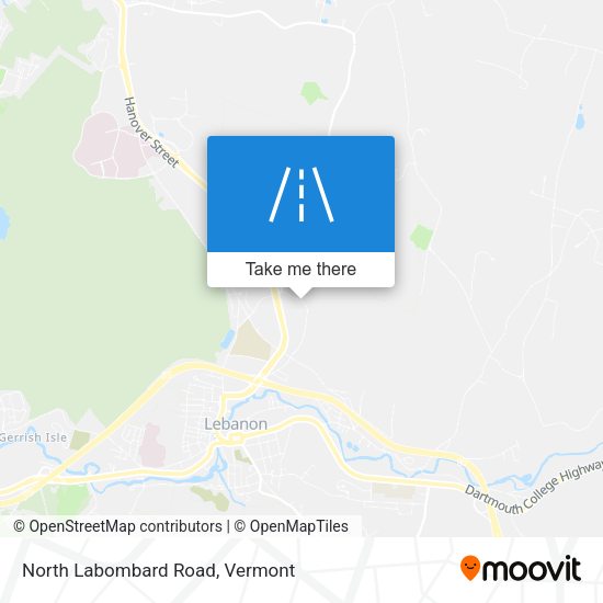 Mapa de North Labombard Road