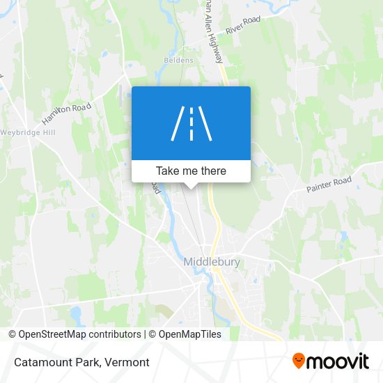 Mapa de Catamount Park
