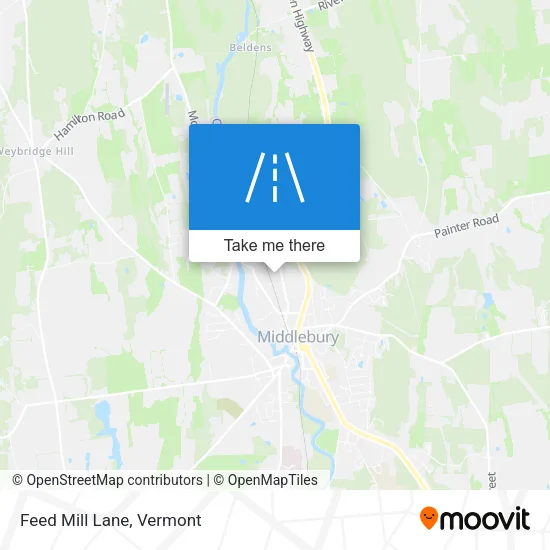 Feed Mill Lane map