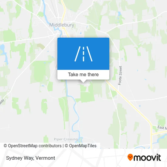 Sydney Way map