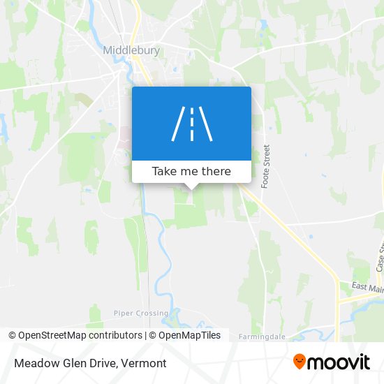 Meadow Glen Drive map