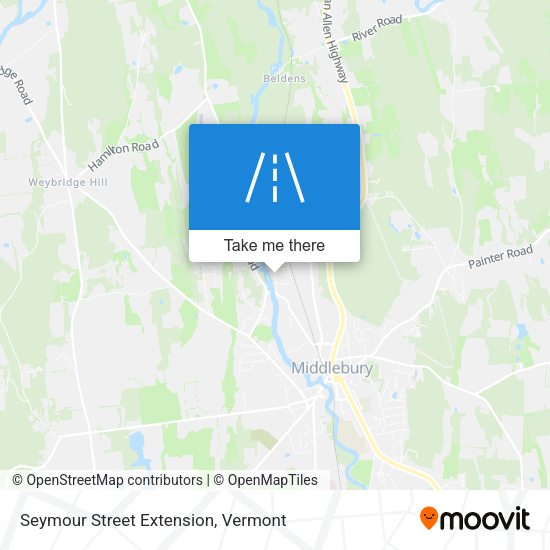 Mapa de Seymour Street Extension
