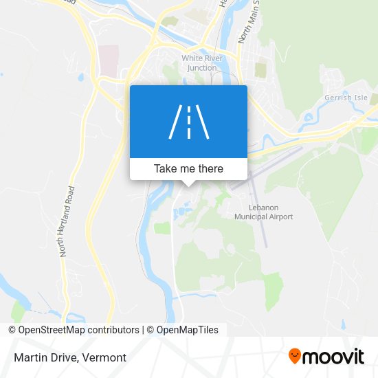Mapa de Martin Drive