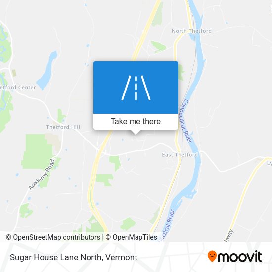 Sugar House Lane North map