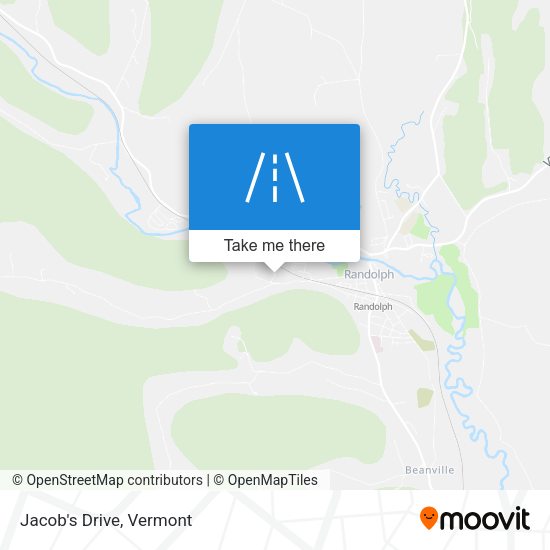 Mapa de Jacob's Drive