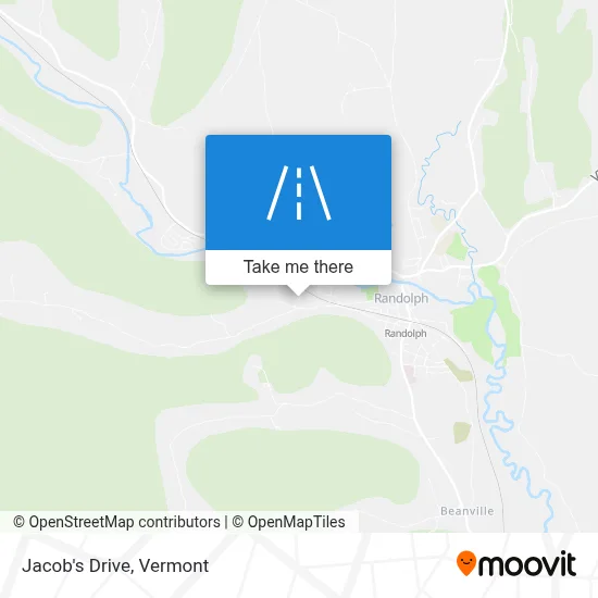 Jacob's Drive map
