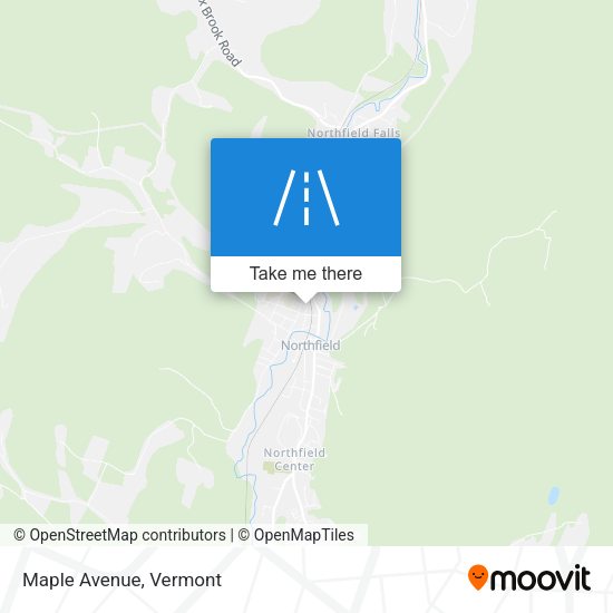 Mapa de Maple Avenue
