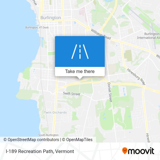 Mapa de I-189 Recreation Path