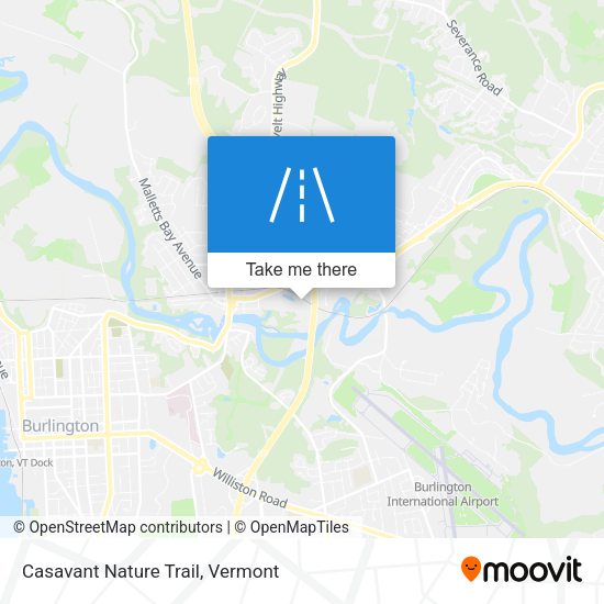Mapa de Casavant Nature Trail