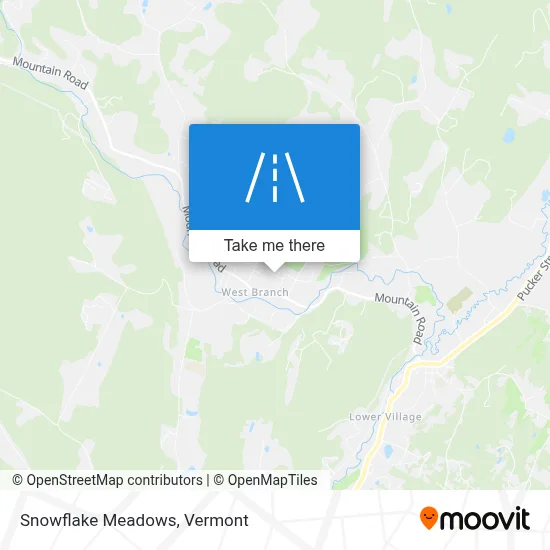 Snowflake Meadows map