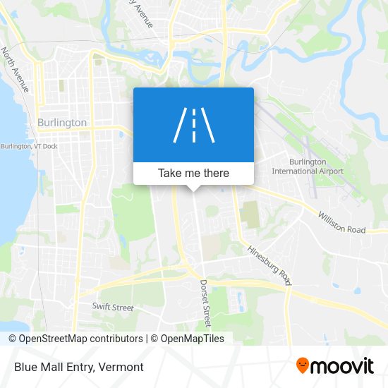 Mapa de Blue Mall Entry