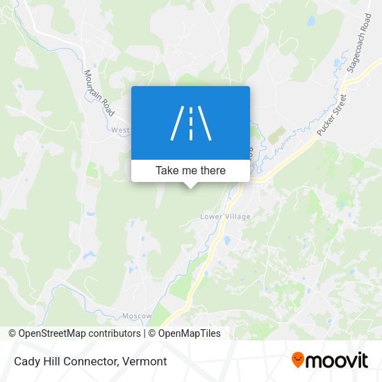 Mapa de Cady Hill Connector