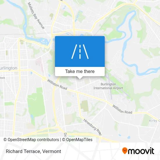 Richard Terrace map