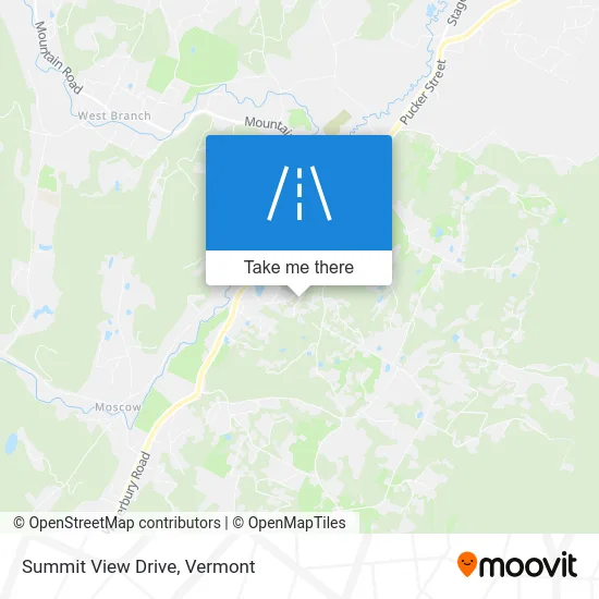 Summit View Drive map