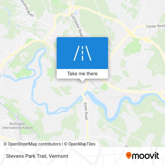 Mapa de Stevens Park Trail