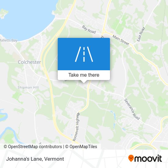 Mapa de Johanna's Lane