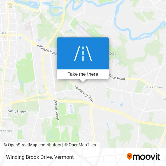 Winding Brook Drive map