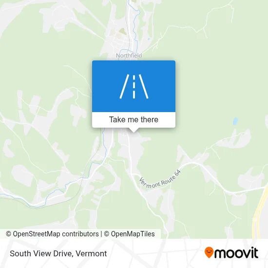South View Drive map