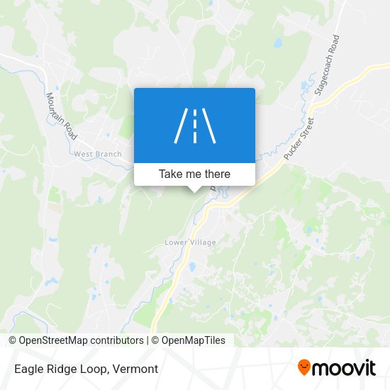 Mapa de Eagle Ridge Loop