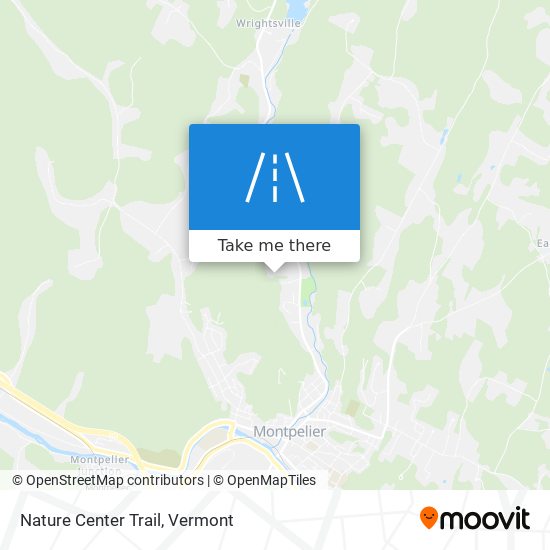 Mapa de Nature Center Trail