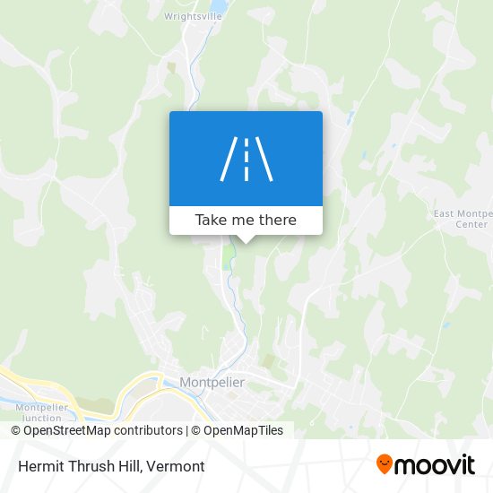 Hermit Thrush Hill map