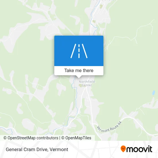 General Cram Drive map