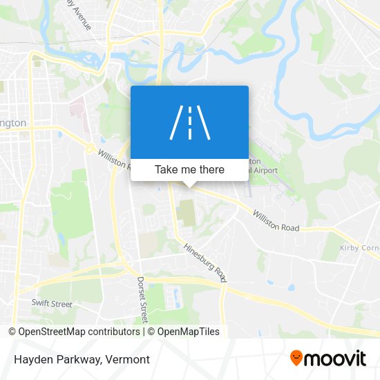 Mapa de Hayden Parkway