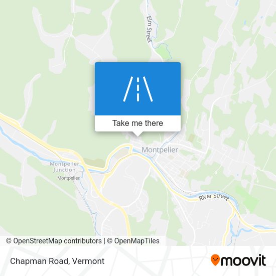 Mapa de Chapman Road