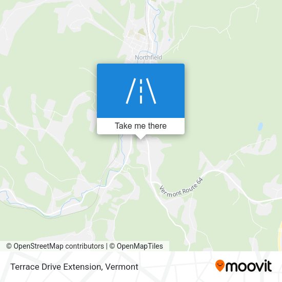 Terrace Drive Extension map