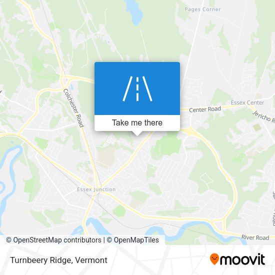 Turnbeery Ridge map