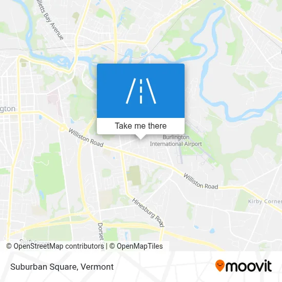 Suburban Square map