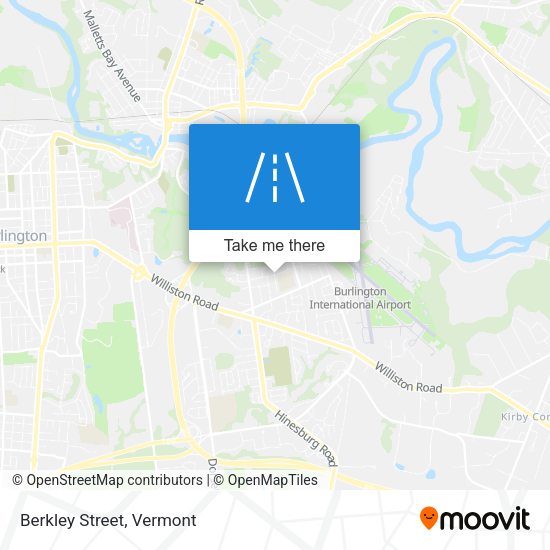 Mapa de Berkley Street