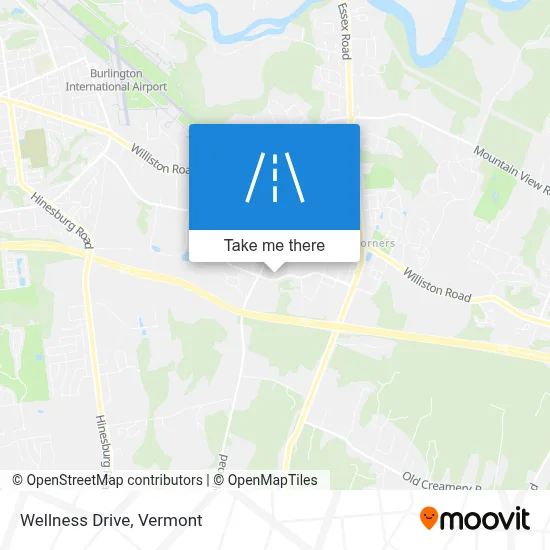 Wellness Drive map