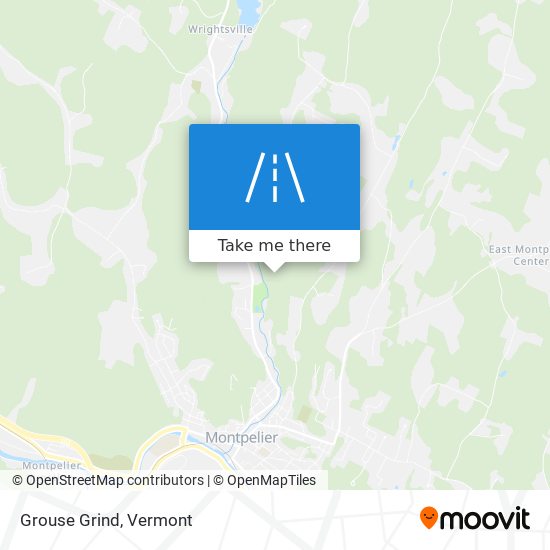 Grouse Grind map