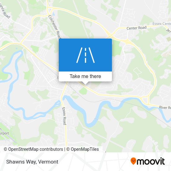 Mapa de Shawns Way