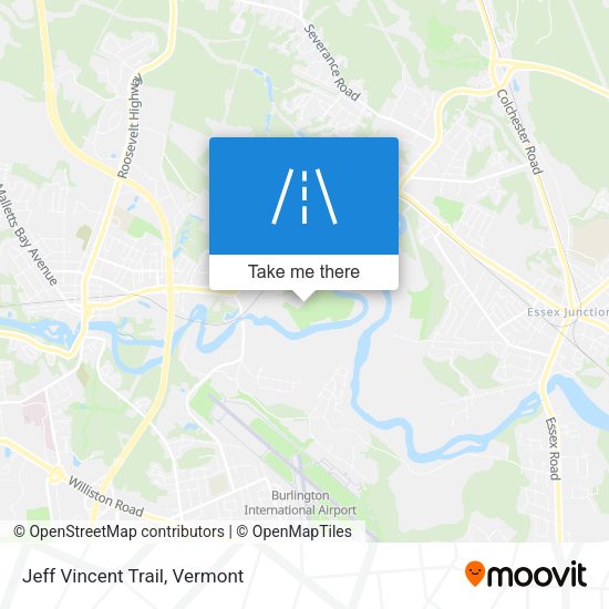 Mapa de Jeff Vincent Trail