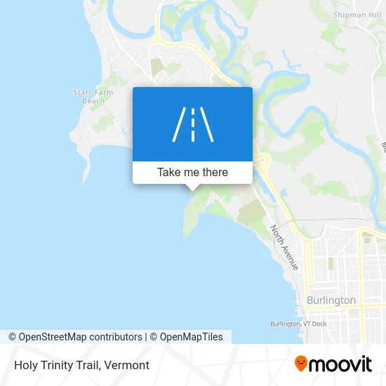 Holy Trinity Trail map