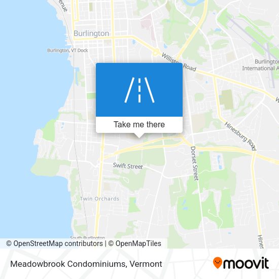 Meadowbrook Condominiums map