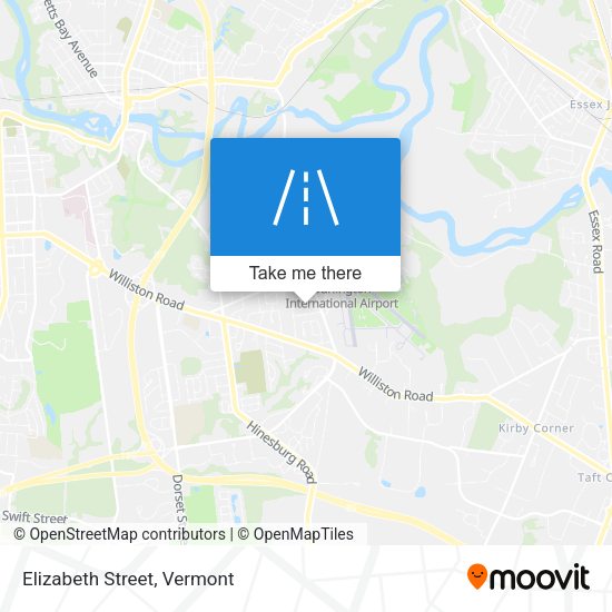 Mapa de Elizabeth Street