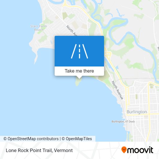 Mapa de Lone Rock Point Trail