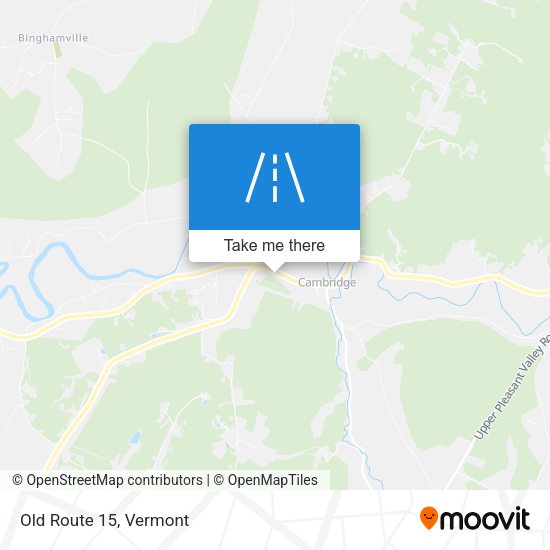 Mapa de Old Route 15