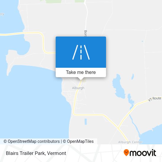 Mapa de Blairs Trailer Park
