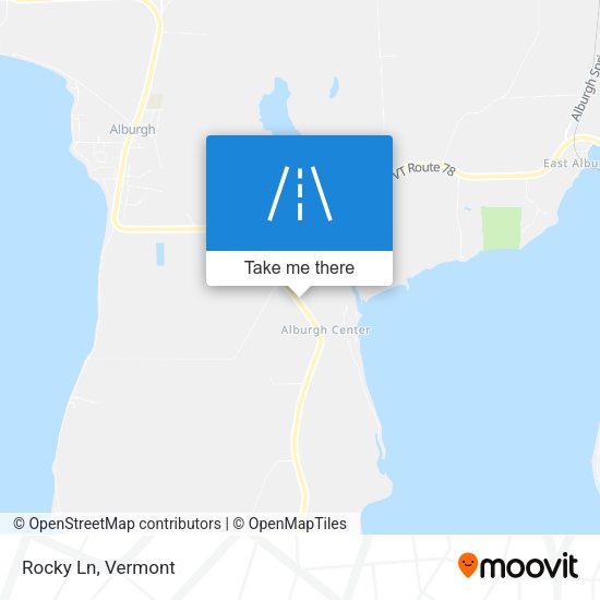 Mapa de Rocky Ln