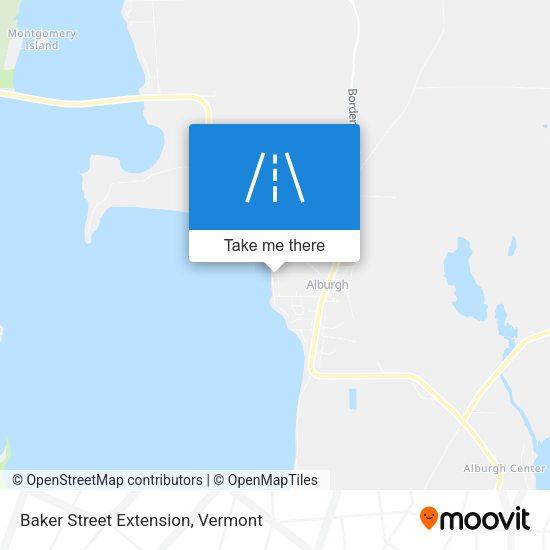 Baker Street Extension map