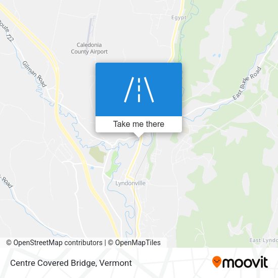 Centre Covered Bridge map