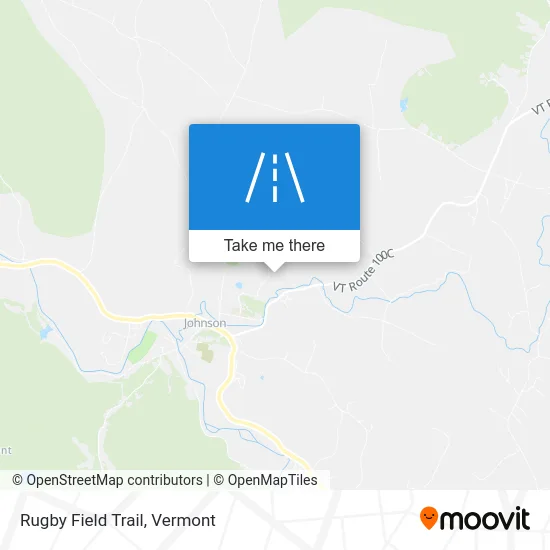 Rugby Field Trail map