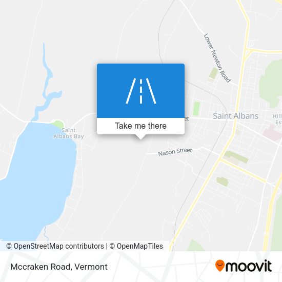 Mapa de Mccraken Road